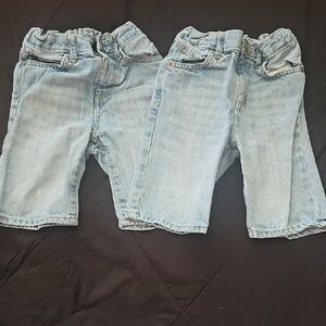 Kids Light Blue Denim Shorts